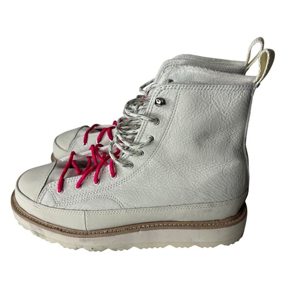 Converse Chuck Taylor Crafted Boot White Unisex Size 10 - Picture 4 of 7